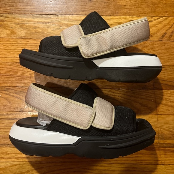 Maison Kitsune Multi Strap Sandals Womens 8.5 - Picture 3 of 15